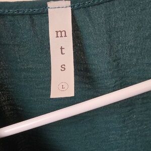 mts Teal Green Knit Tee